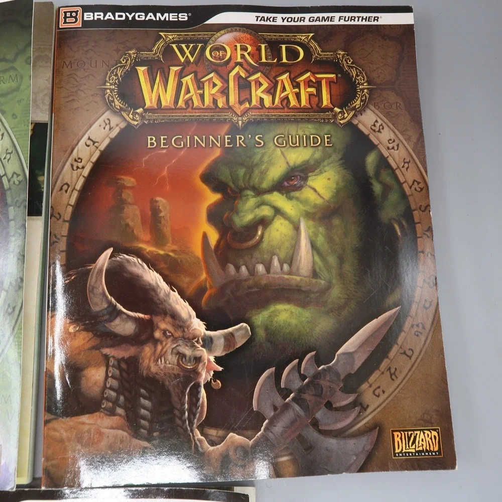 World of Warcraft + Burning Crusade Bradygames Battle Chest Guide Book 2007 Lot